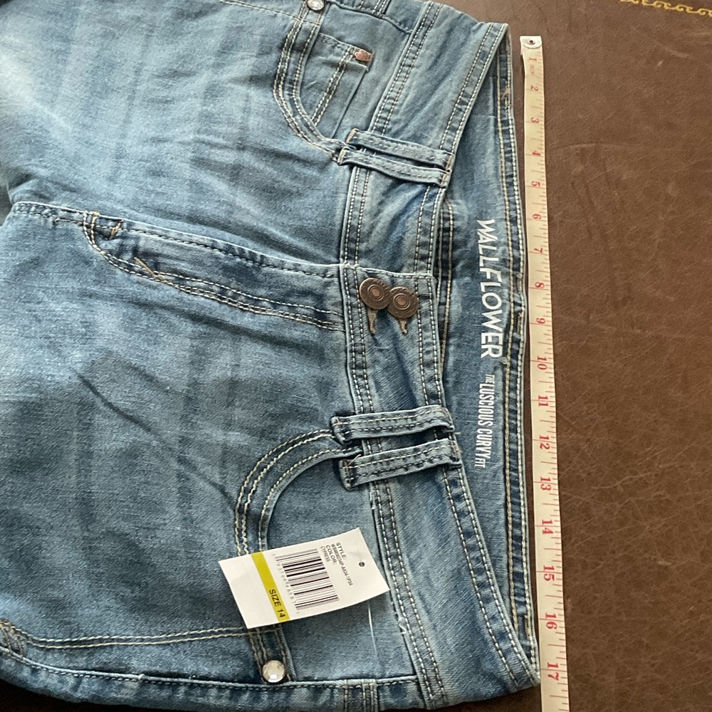 Wallflower Women's Light Blue Boot Cut Jeans - Picture 4 of 14